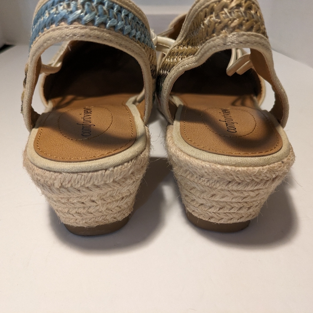 Comfortview Espadrilles Wedge Multiple Color Clos… - image 7